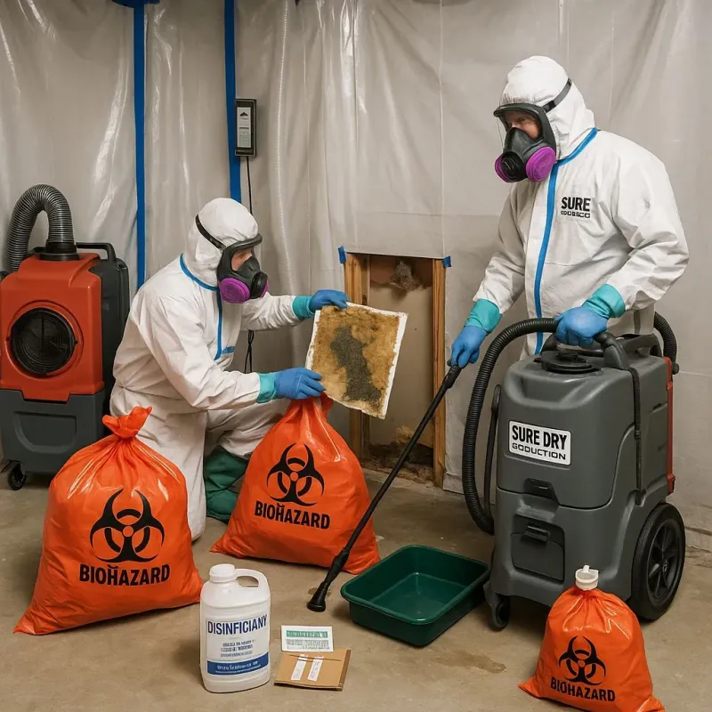 Contaminated Water Handling Protocols process in Grymes Hill, NY