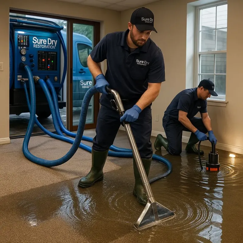 Water Extraction and Removal process in Grymes Hill, NY